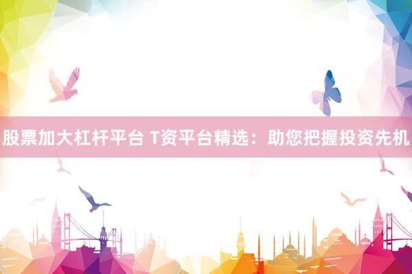 股票加大杠杆平台 T资平台精选：助您把握投资先机